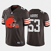 Nike Browns 53 Nick Harris Brown Team Big Logo Vapor Untouchable Limited Jersey Dzhi,baseball caps,new era cap wholesale,wholesale hats